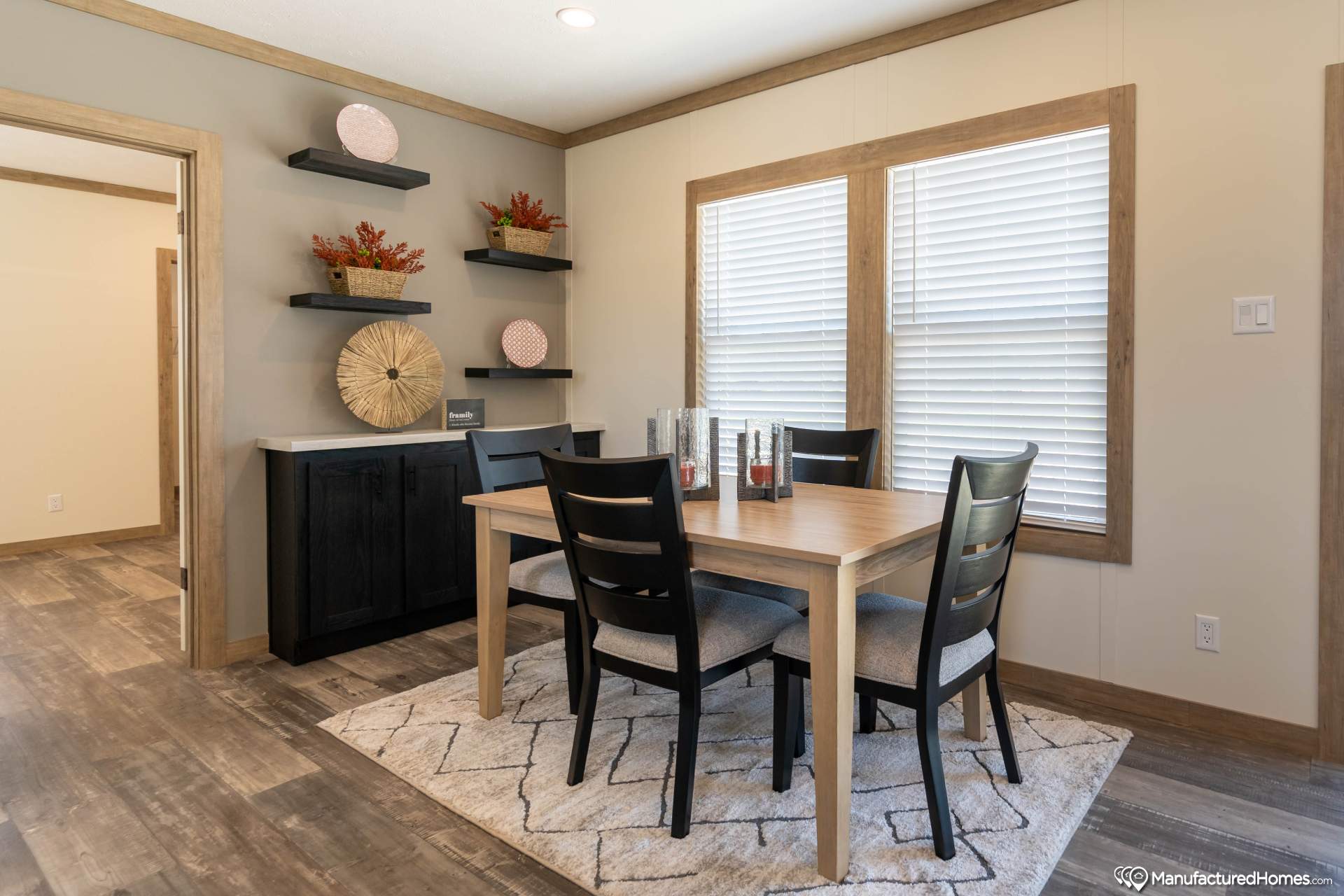 The caney creek kitchen home features