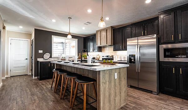 The hangout kitchen home features
