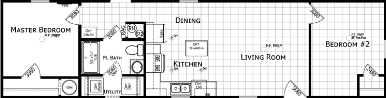 Lowery floor plan home features