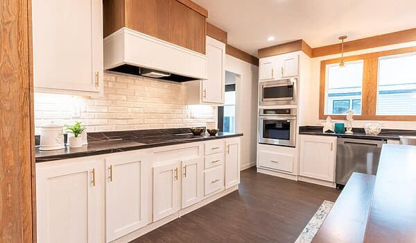 The twin creek kitchen home features