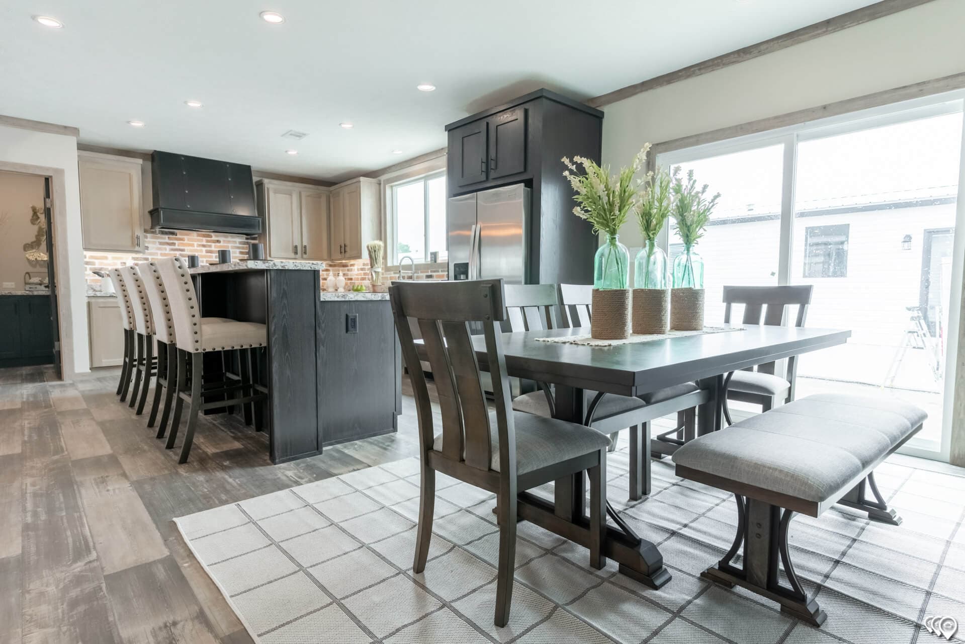 The shoal creek kitchen home features