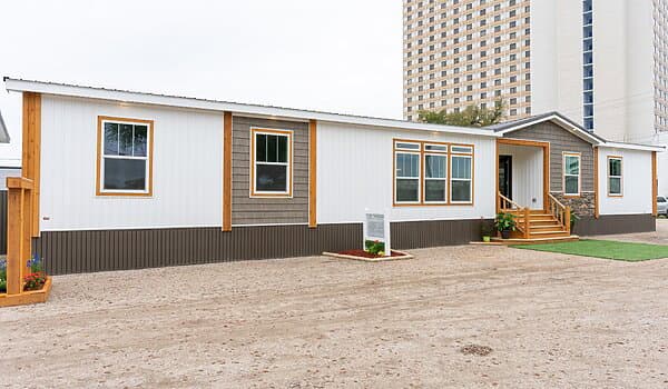 The twin creek exterior home features