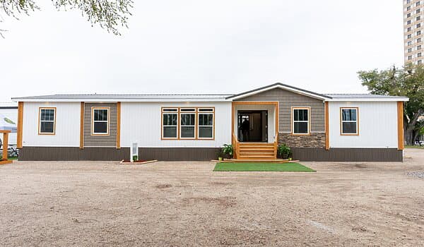 The twin creek hero and exterior home features