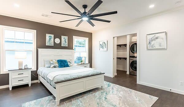 The twin creek bedroom home features