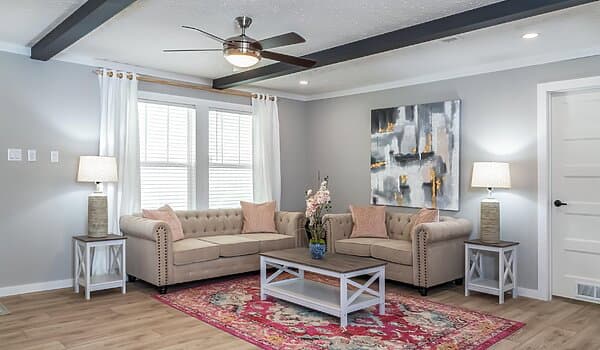 The blackwater interior home features