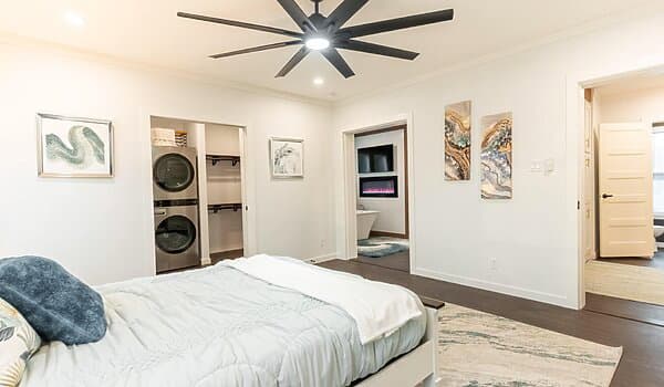 The twin creek bedroom home features