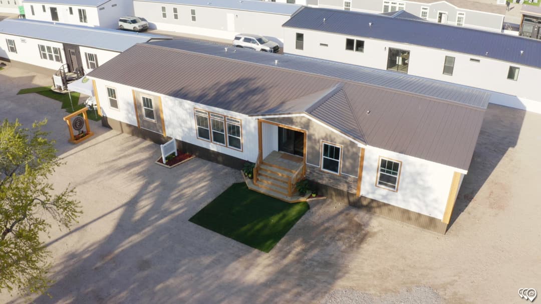 The twin creek exterior home features