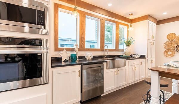 The twin creek kitchen home features