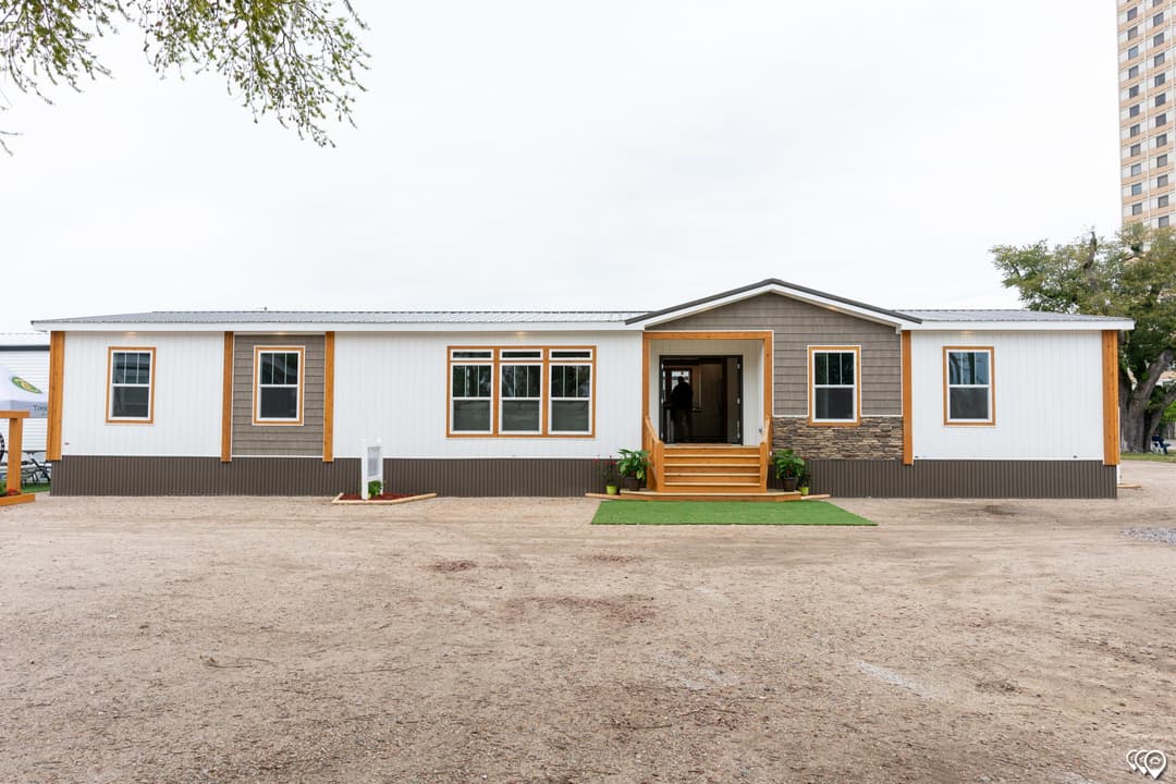 The twin creek exterior home features