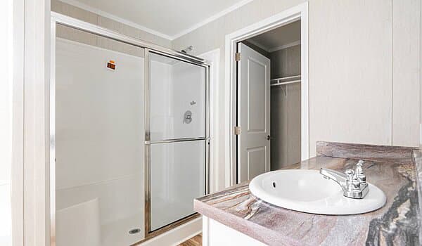 The wright bathroom home features