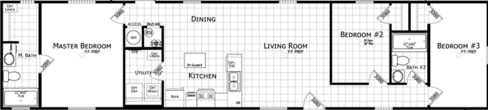 Miccosukee floor plan home features
