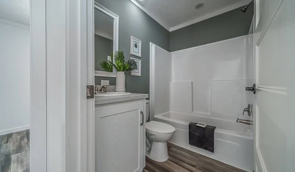 The cahaba bathroom home features