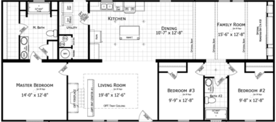 Hancock floor plan home features
