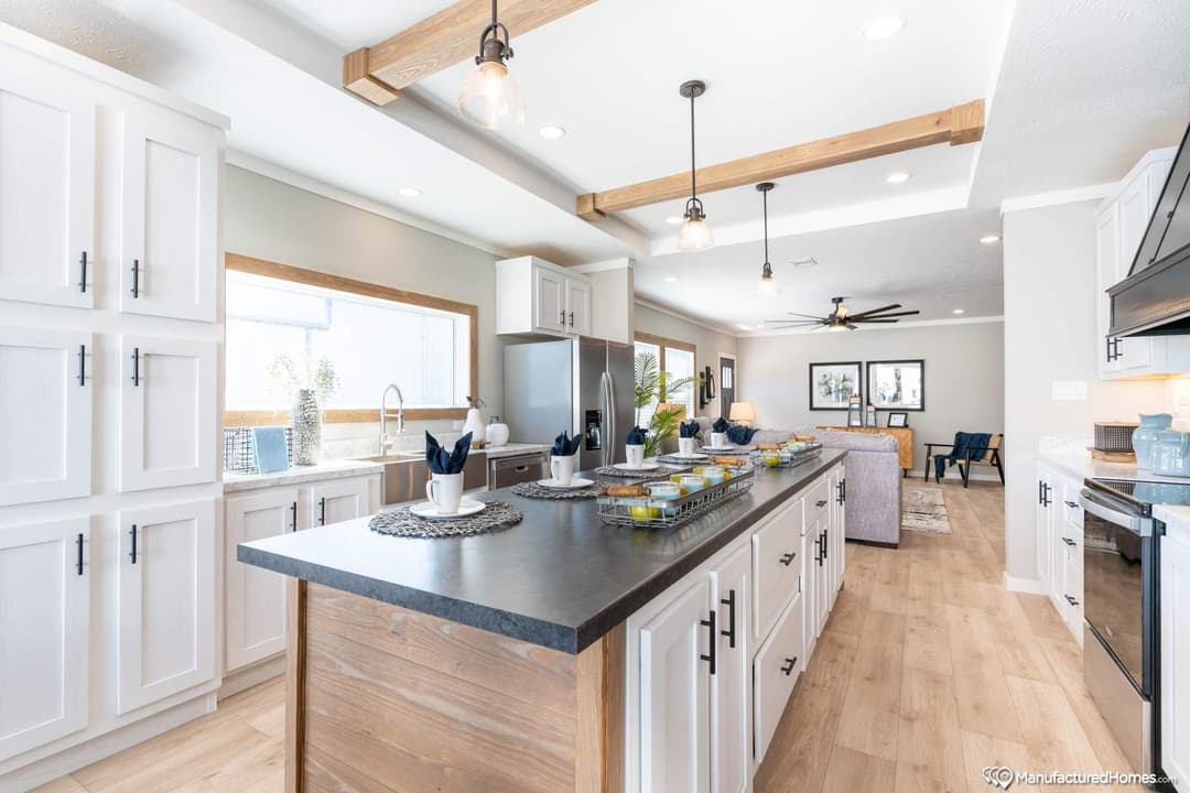 The shades creek kitchen home features