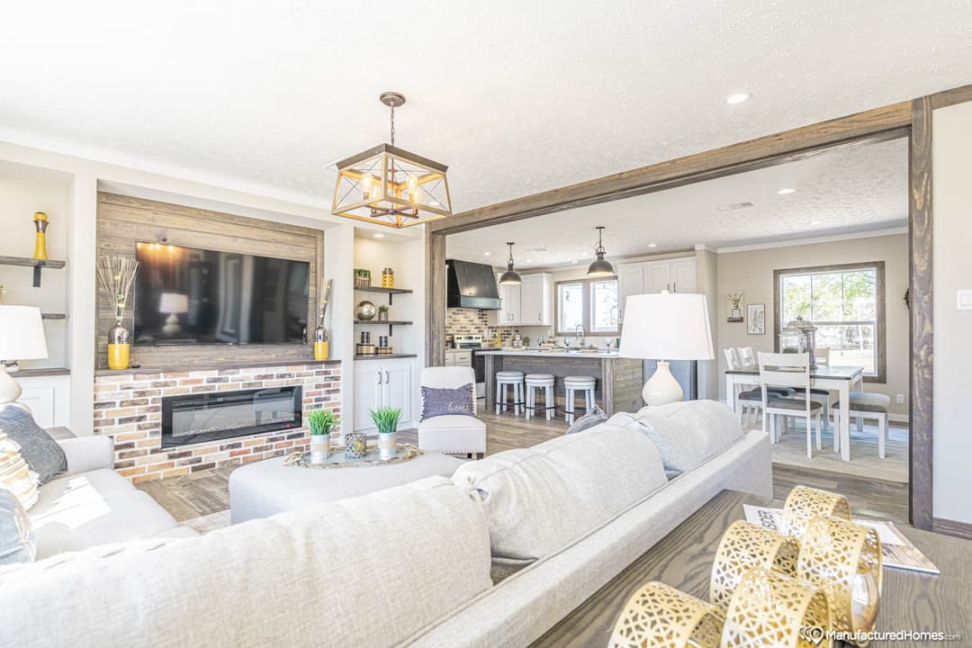 The white oak  hero and interior home features