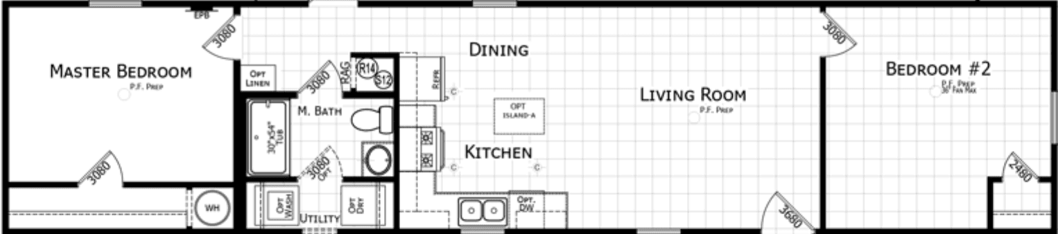 Lancaster floor plan home features