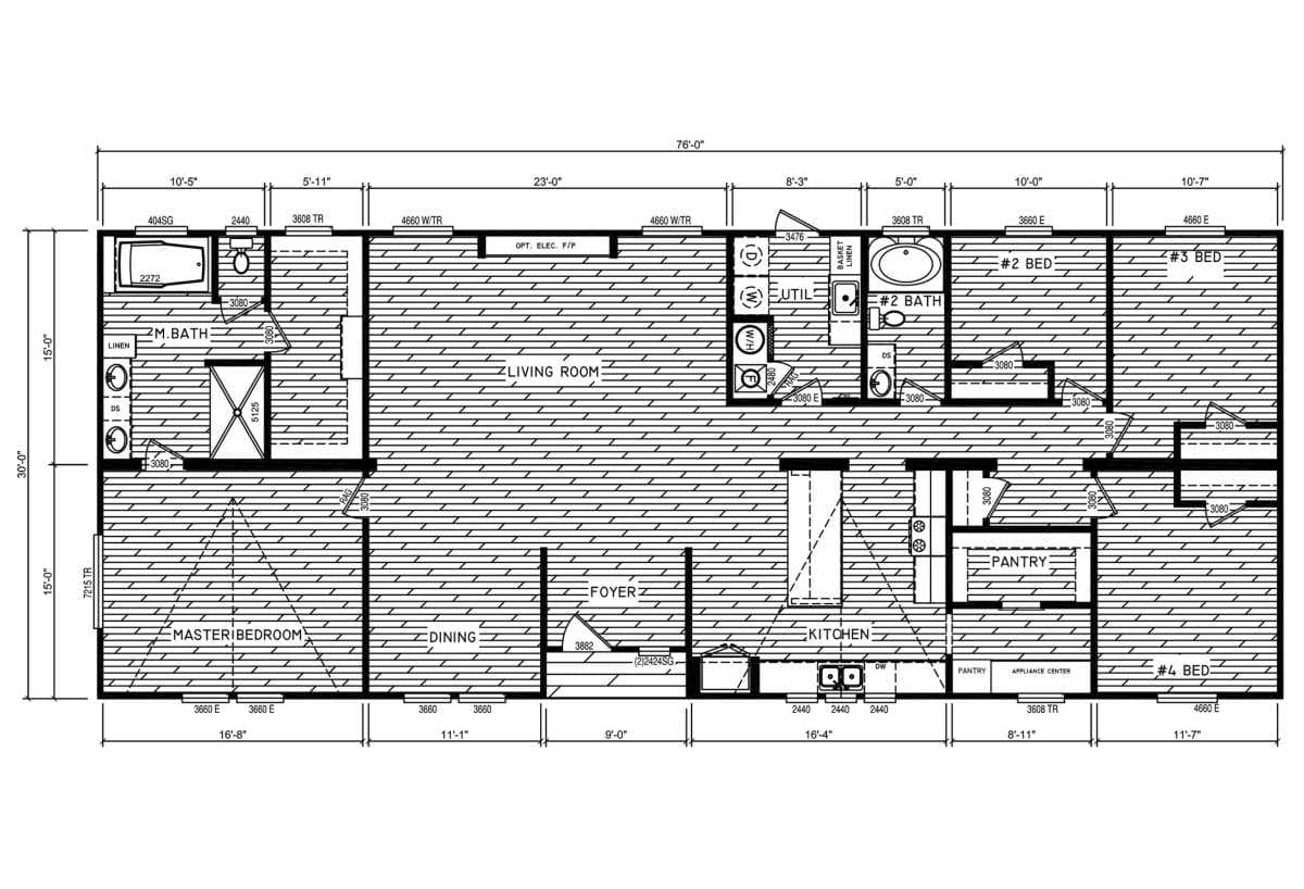 The willow oak extra  home features