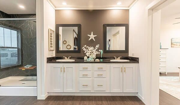 The twin creek bathroom home features