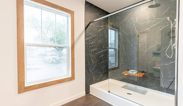 The twin creek bathroom home features