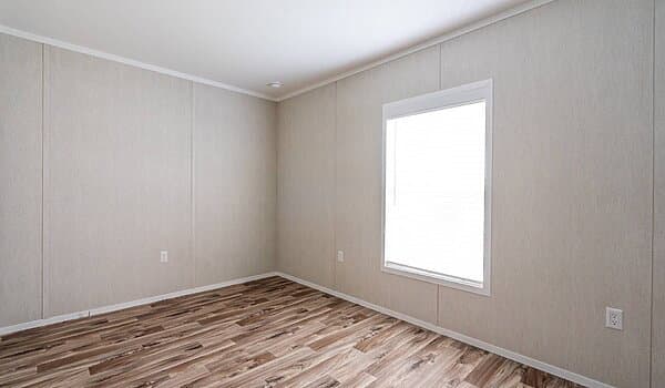 The wright bedroom home features