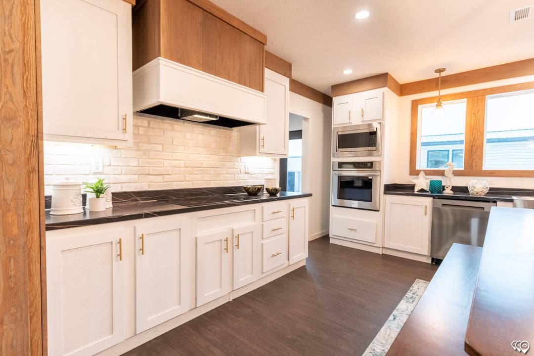 The twin creek kitchen home features