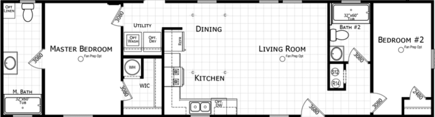Matheson floor plan home features