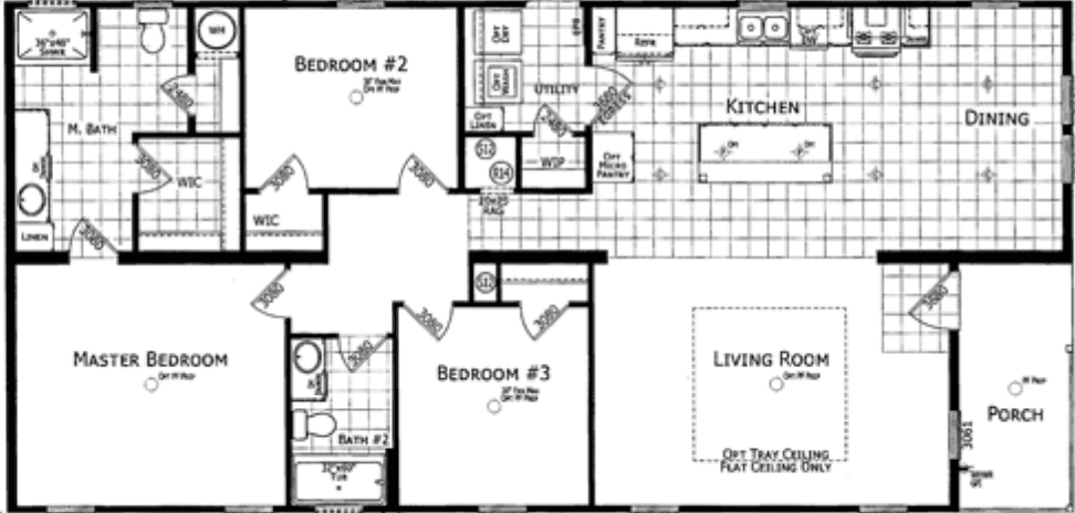 Ithan floor plan home features